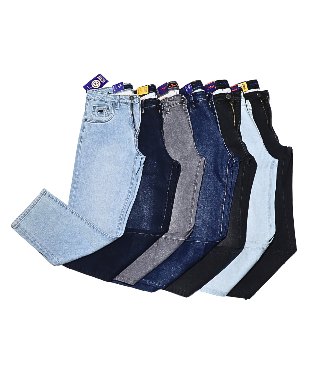 NEGRO DENIM STRIGHT PANT